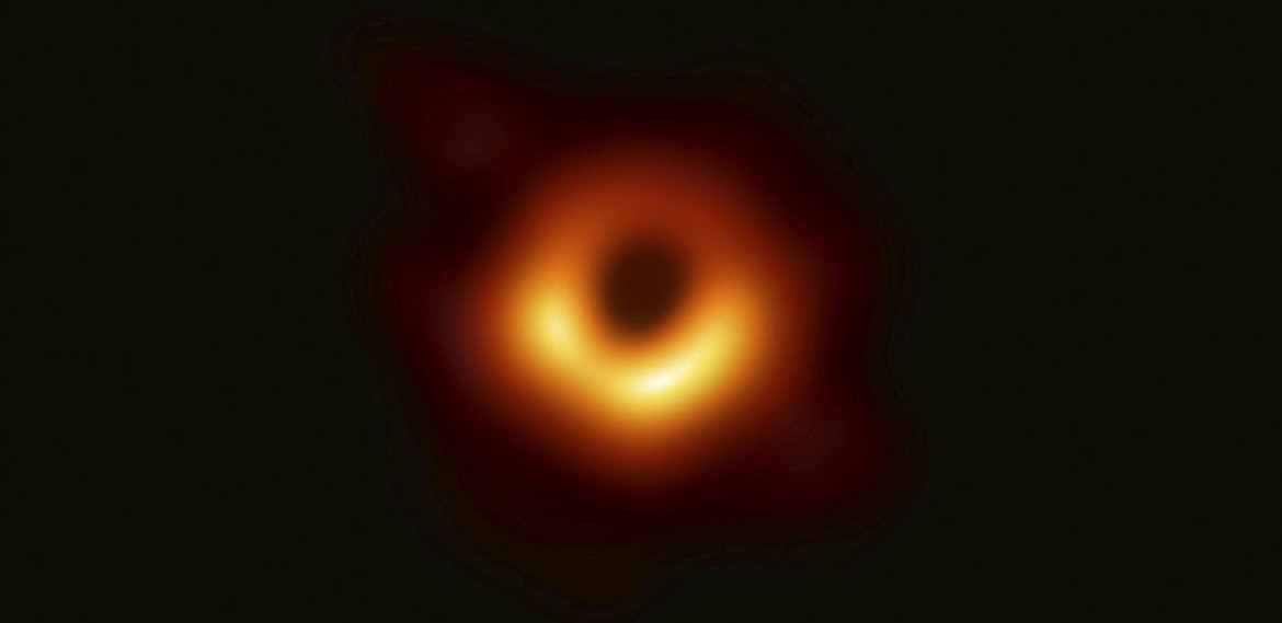 The first picture of a black hole located at the center of Milkyway galaxy taken by Event Horizon Telescope (EHT) in March 24,2021